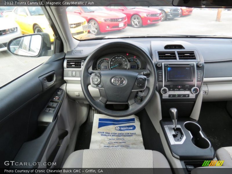 Magnetic Gray Metallic / Ash 2012 Toyota Camry LE