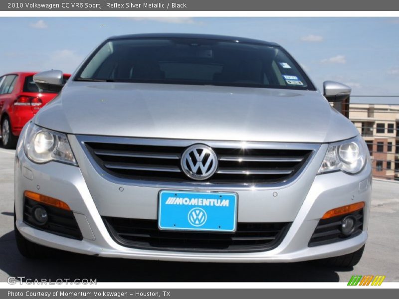 Reflex Silver Metallic / Black 2010 Volkswagen CC VR6 Sport