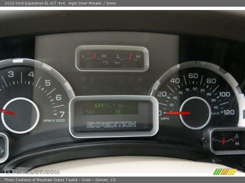 Ingot Silver Metallic / Stone 2010 Ford Expedition EL XLT 4x4