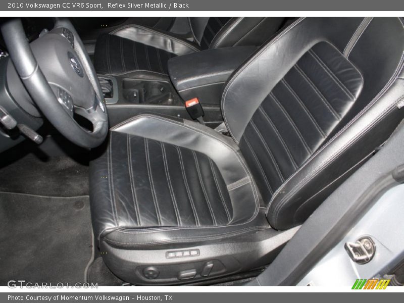 Front Seat of 2010 CC VR6 Sport