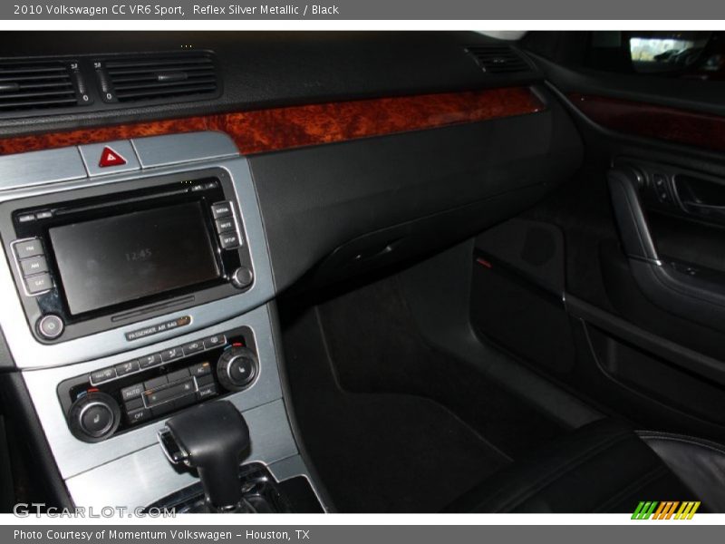 Reflex Silver Metallic / Black 2010 Volkswagen CC VR6 Sport