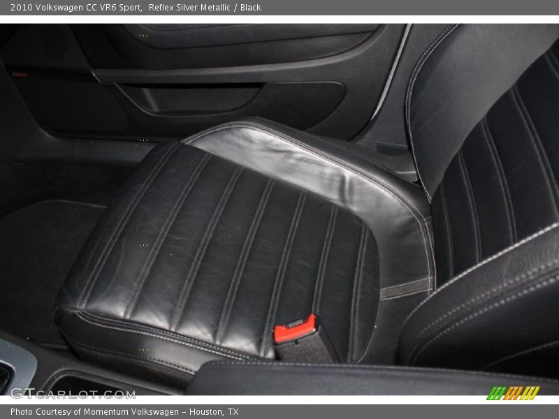 Reflex Silver Metallic / Black 2010 Volkswagen CC VR6 Sport