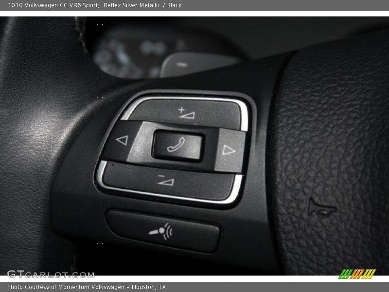 Reflex Silver Metallic / Black 2010 Volkswagen CC VR6 Sport