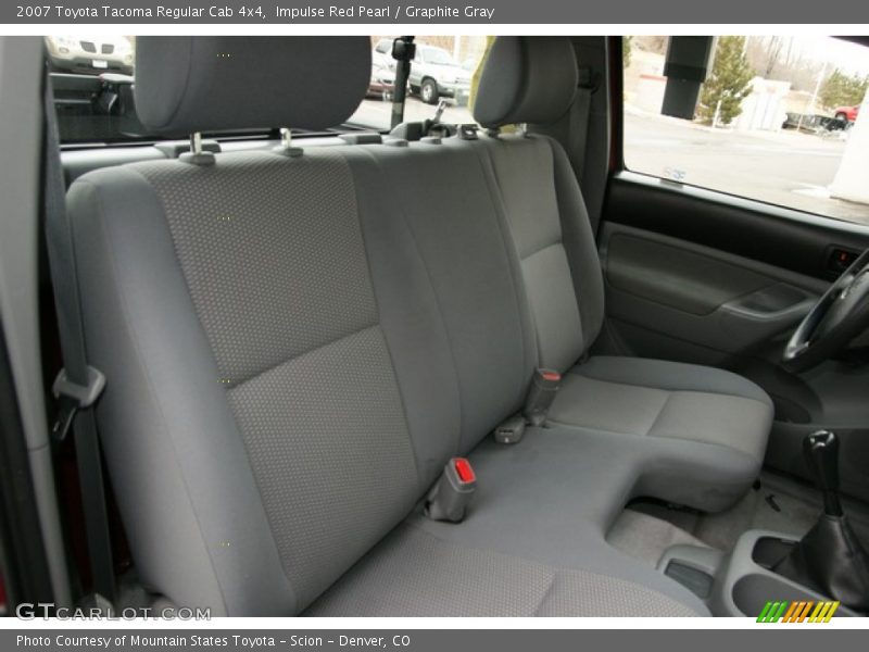 Impulse Red Pearl / Graphite Gray 2007 Toyota Tacoma Regular Cab 4x4