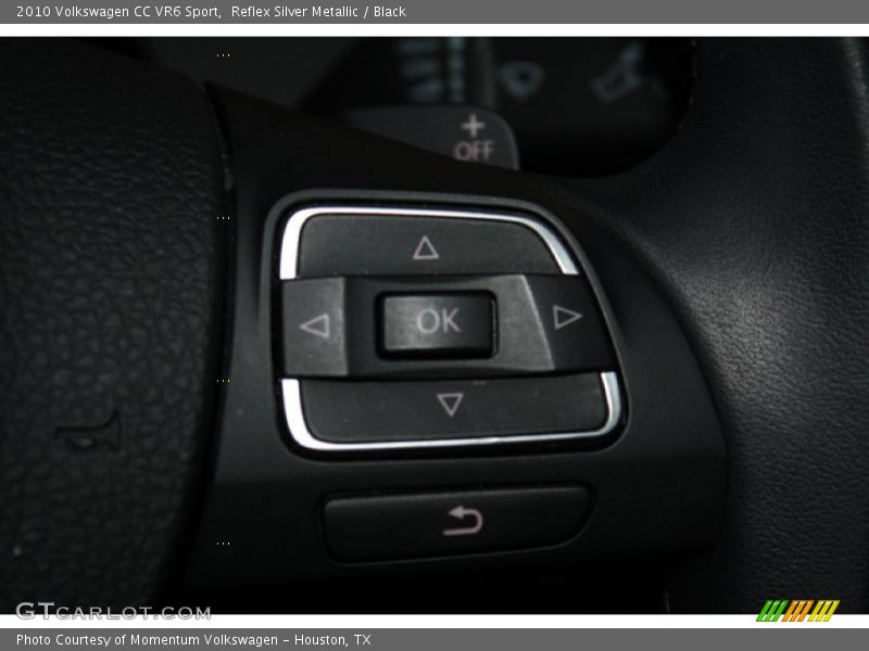 Reflex Silver Metallic / Black 2010 Volkswagen CC VR6 Sport