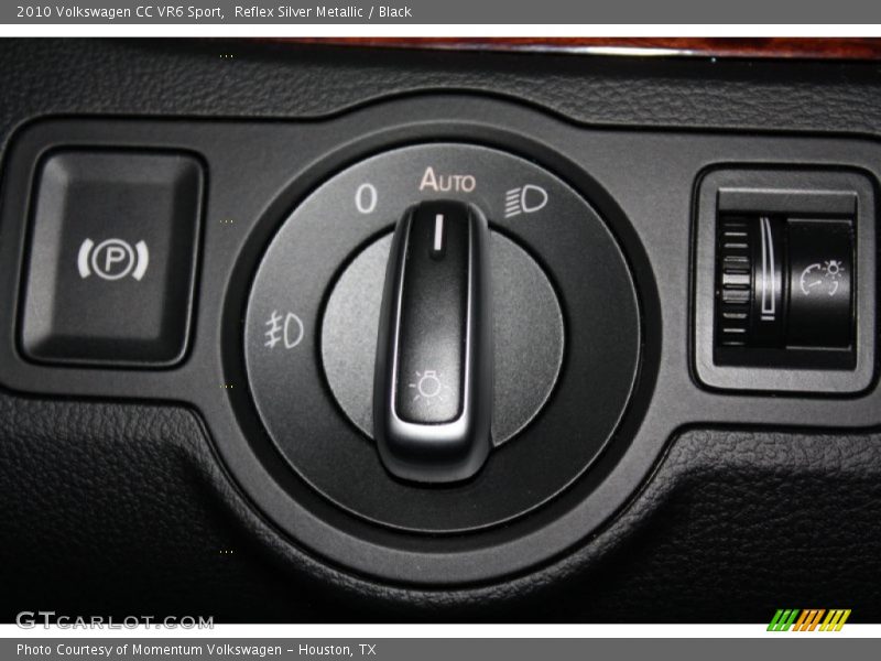Reflex Silver Metallic / Black 2010 Volkswagen CC VR6 Sport