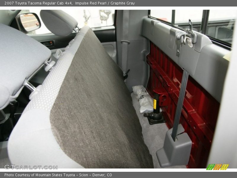 Impulse Red Pearl / Graphite Gray 2007 Toyota Tacoma Regular Cab 4x4
