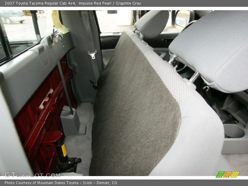 Impulse Red Pearl / Graphite Gray 2007 Toyota Tacoma Regular Cab 4x4