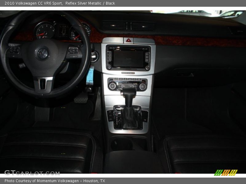 Reflex Silver Metallic / Black 2010 Volkswagen CC VR6 Sport