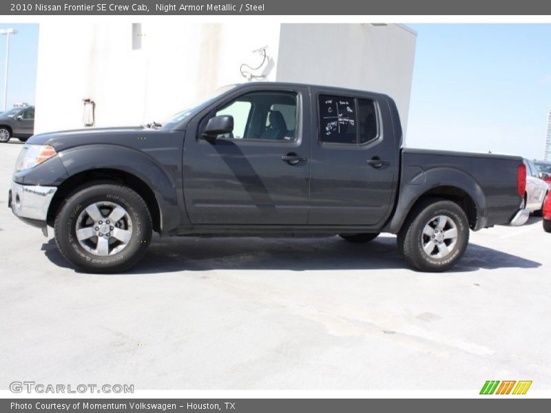 Night Armor Metallic / Steel 2010 Nissan Frontier SE Crew Cab