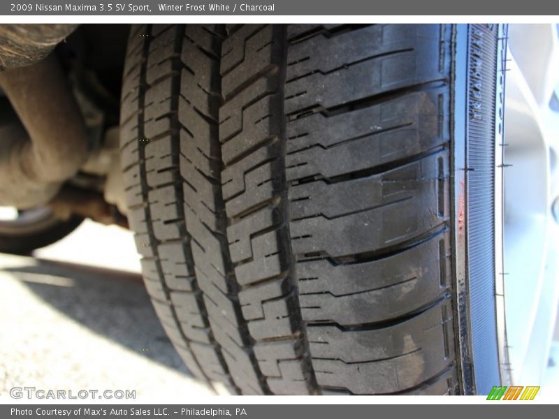 Winter Frost White / Charcoal 2009 Nissan Maxima 3.5 SV Sport