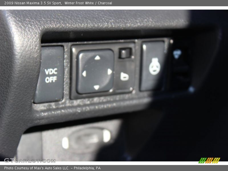 Winter Frost White / Charcoal 2009 Nissan Maxima 3.5 SV Sport