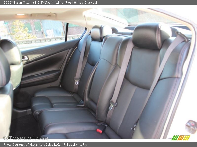Winter Frost White / Charcoal 2009 Nissan Maxima 3.5 SV Sport