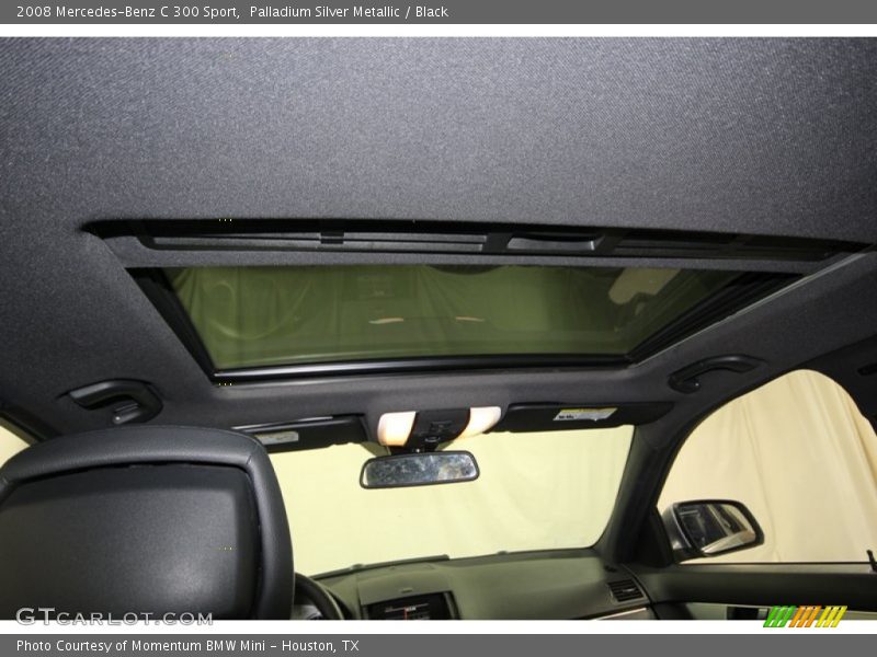 Palladium Silver Metallic / Black 2008 Mercedes-Benz C 300 Sport