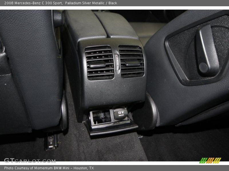 Palladium Silver Metallic / Black 2008 Mercedes-Benz C 300 Sport