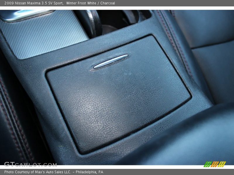 Winter Frost White / Charcoal 2009 Nissan Maxima 3.5 SV Sport