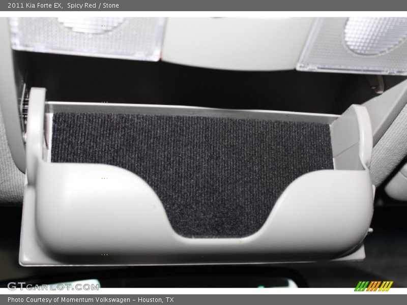 Spicy Red / Stone 2011 Kia Forte EX