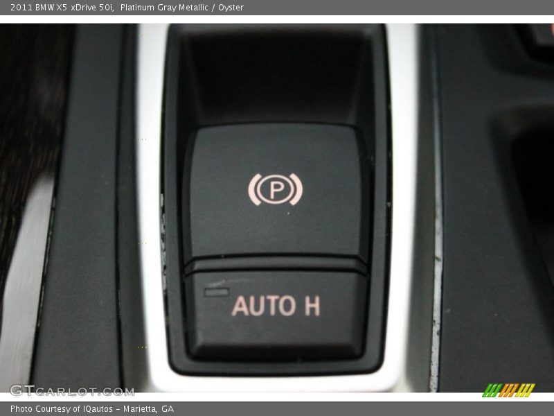 Platinum Gray Metallic / Oyster 2011 BMW X5 xDrive 50i