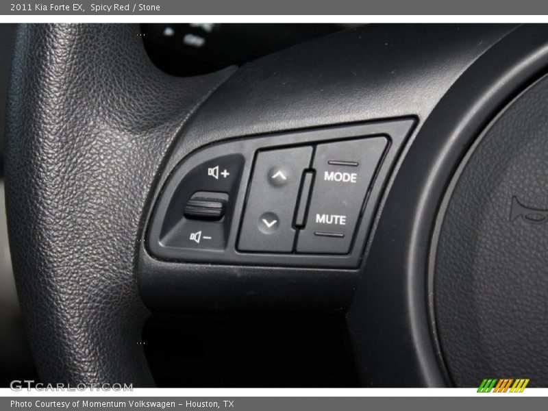 Spicy Red / Stone 2011 Kia Forte EX