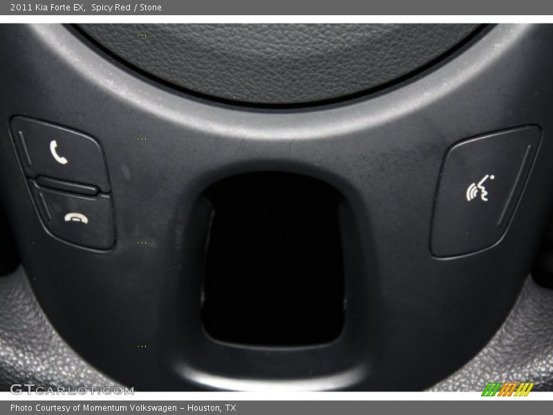 Spicy Red / Stone 2011 Kia Forte EX