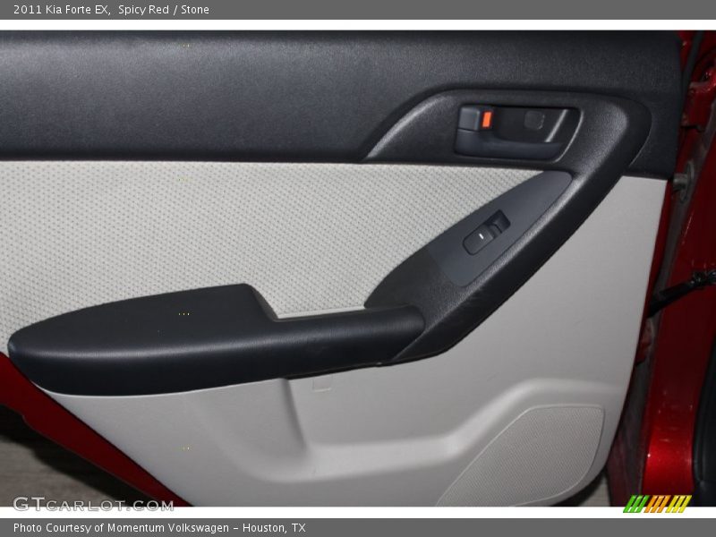 Spicy Red / Stone 2011 Kia Forte EX