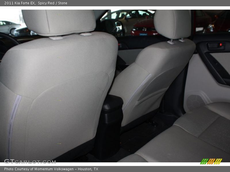 Spicy Red / Stone 2011 Kia Forte EX