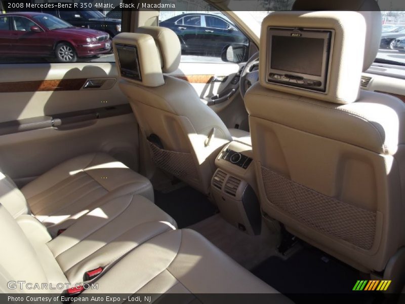 Black / Macadamia 2008 Mercedes-Benz R 350 4Matic