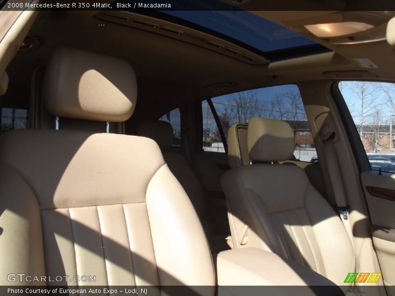 Black / Macadamia 2008 Mercedes-Benz R 350 4Matic
