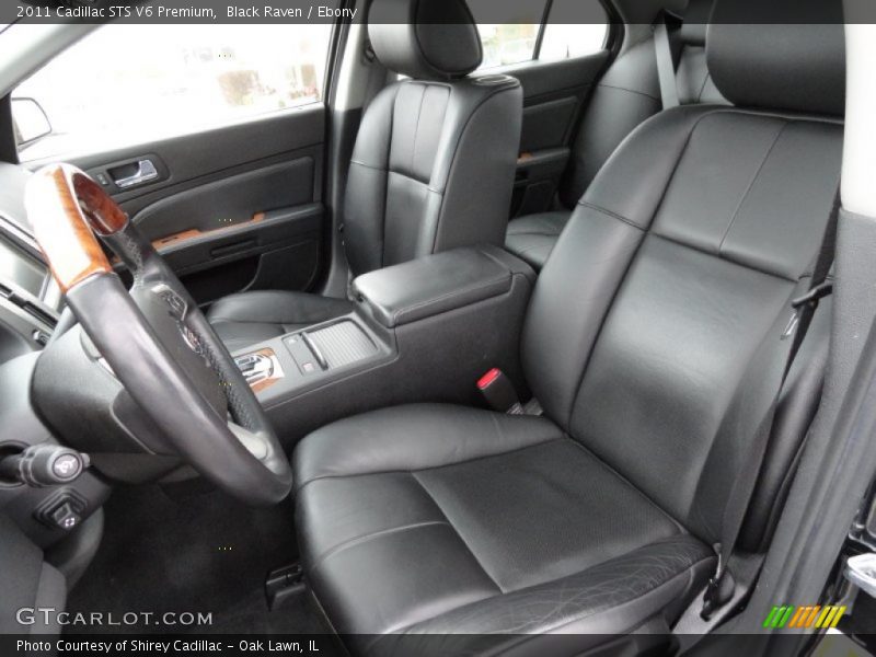 Black Raven / Ebony 2011 Cadillac STS V6 Premium