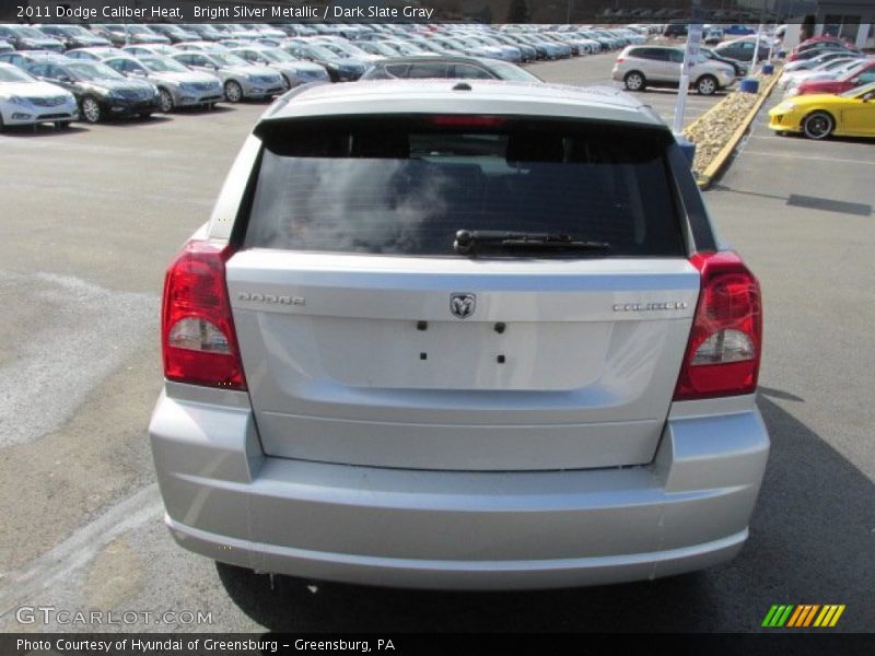 Bright Silver Metallic / Dark Slate Gray 2011 Dodge Caliber Heat