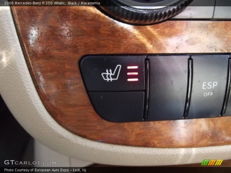 Black / Macadamia 2008 Mercedes-Benz R 350 4Matic