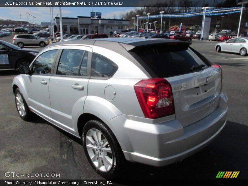 Bright Silver Metallic / Dark Slate Gray 2011 Dodge Caliber Heat