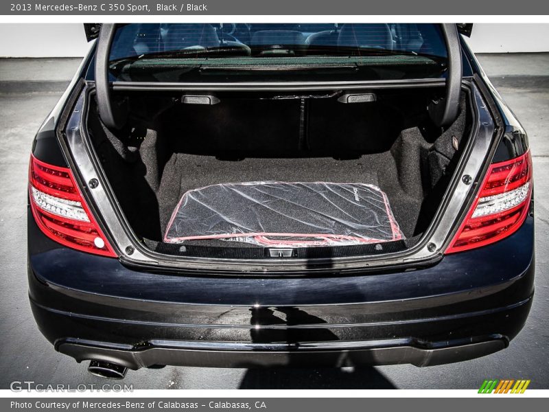 Black / Black 2013 Mercedes-Benz C 350 Sport