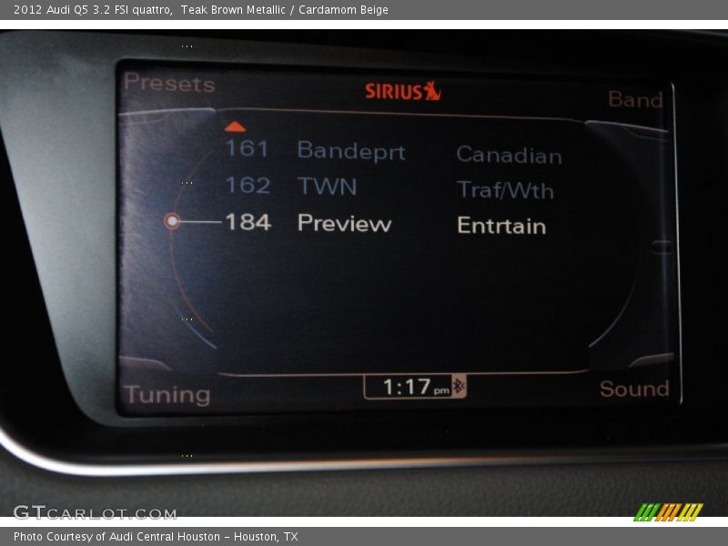 Teak Brown Metallic / Cardamom Beige 2012 Audi Q5 3.2 FSI quattro