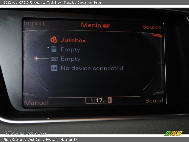 Teak Brown Metallic / Cardamom Beige 2012 Audi Q5 3.2 FSI quattro