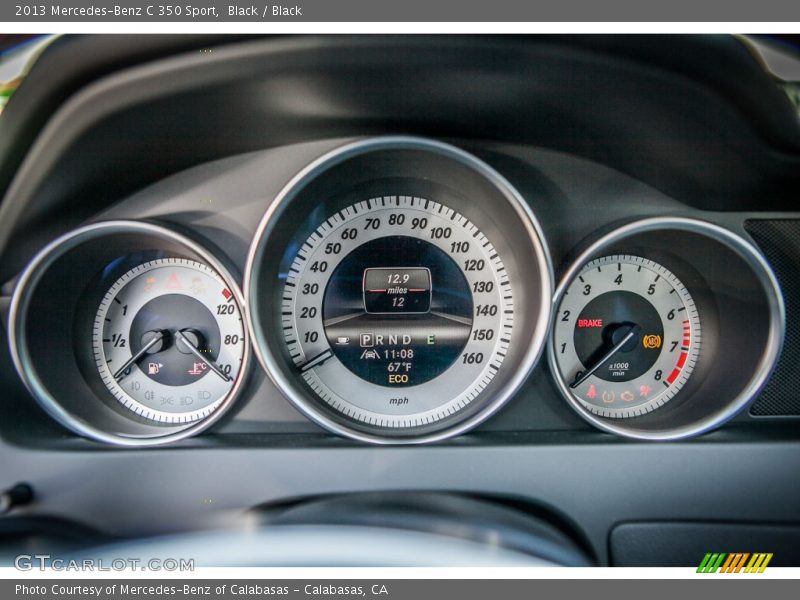 Black / Black 2013 Mercedes-Benz C 350 Sport