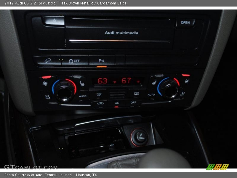 Teak Brown Metallic / Cardamom Beige 2012 Audi Q5 3.2 FSI quattro