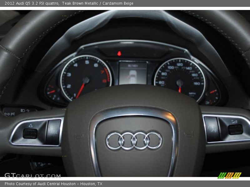 Teak Brown Metallic / Cardamom Beige 2012 Audi Q5 3.2 FSI quattro