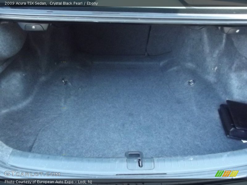 Crystal Black Pearl / Ebony 2009 Acura TSX Sedan