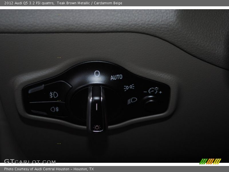 Teak Brown Metallic / Cardamom Beige 2012 Audi Q5 3.2 FSI quattro
