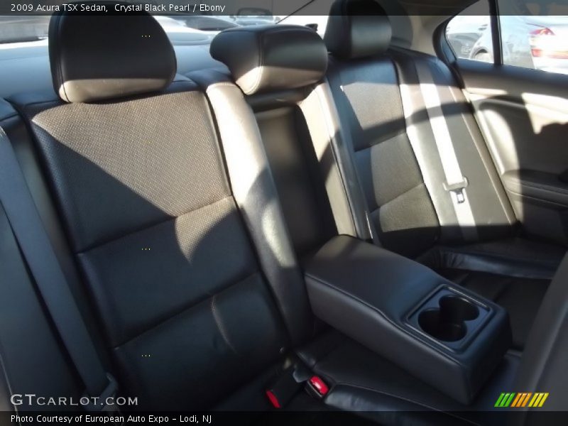 Crystal Black Pearl / Ebony 2009 Acura TSX Sedan