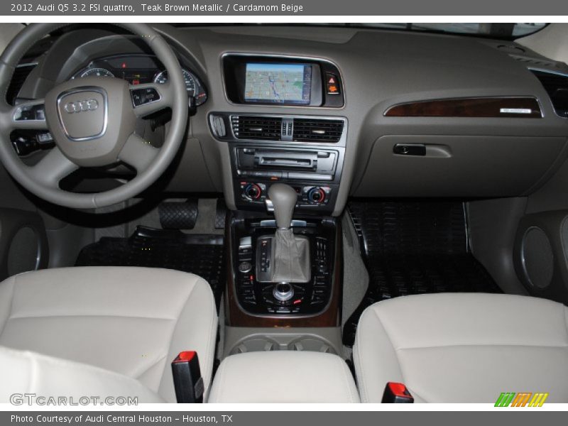 Teak Brown Metallic / Cardamom Beige 2012 Audi Q5 3.2 FSI quattro
