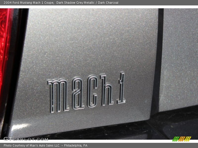 Dark Shadow Grey Metallic / Dark Charcoal 2004 Ford Mustang Mach 1 Coupe