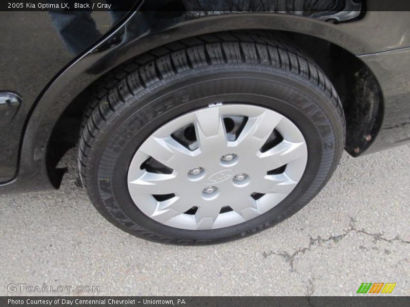 Black / Gray 2005 Kia Optima LX