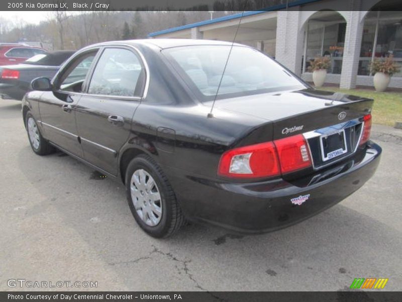 Black / Gray 2005 Kia Optima LX