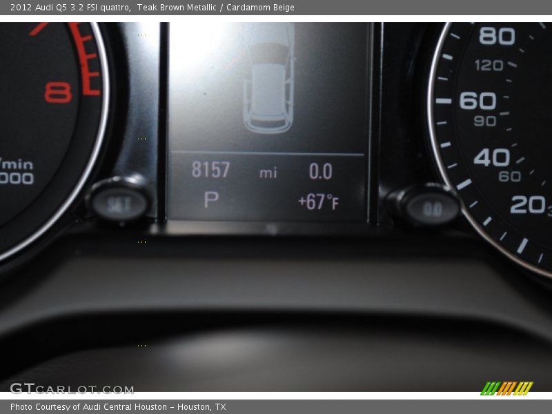 Teak Brown Metallic / Cardamom Beige 2012 Audi Q5 3.2 FSI quattro