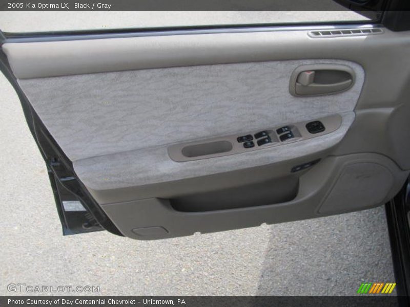 Black / Gray 2005 Kia Optima LX