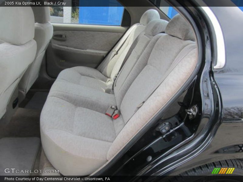 Rear Seat of 2005 Optima LX