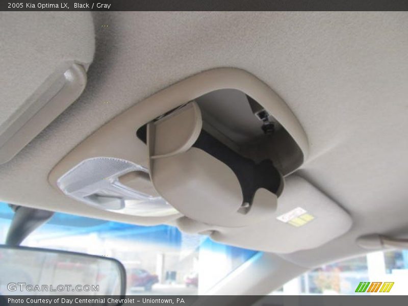 Black / Gray 2005 Kia Optima LX