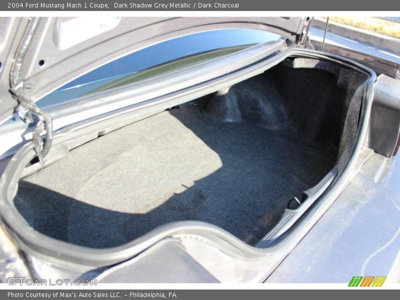 Dark Shadow Grey Metallic / Dark Charcoal 2004 Ford Mustang Mach 1 Coupe